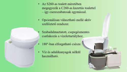 A berendezés előnyei